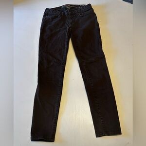 Vintage Eddie Bauer Women's Low Rise Curvy Chocolate Brown Skinny Jeans